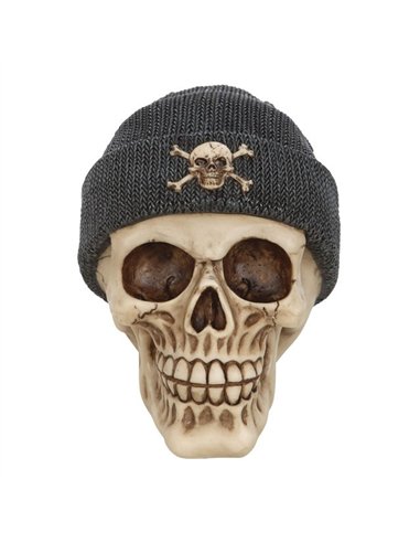 Skull Ornament with Beanie SK_12524