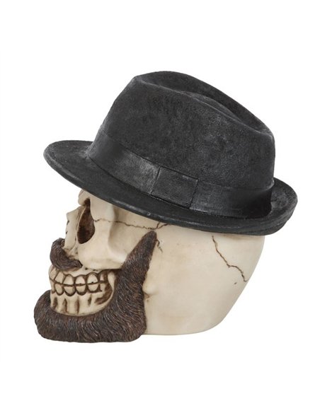 Skull Ornament with Trilby Hat SK_12824 - pic 141173 | FastDaddyshop