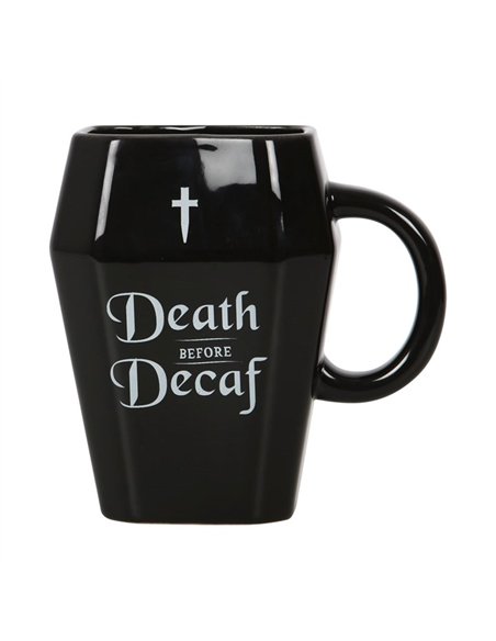 Death Before Decaf Coffin Mug GT_80522 - pic 141178 | FastDaddyshop
