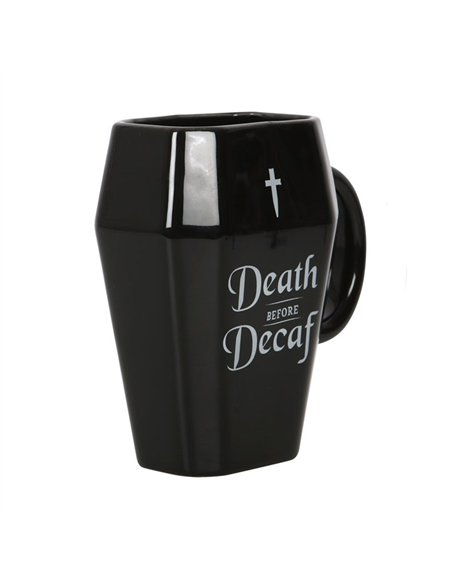 Death Before Decaf Coffin Mug GT_80522 - pic 141179 | FastDaddyshop