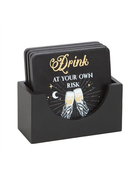 Til Death Do Us Party Coaster Set PT_20524 - pic 141193 | FastDaddyshop