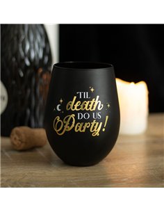 Til Death Do Us Party Stemless Wine Glass PT_21124 2