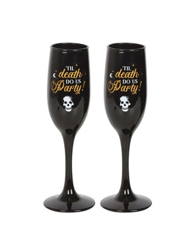 Til Death Do Us Party Champagne Flute Set PT_21224