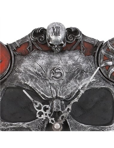 11.5in Hands of Death Resin Clock by Spiral Direct SD_30924