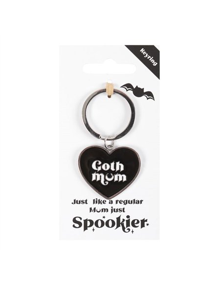 Goth Mum Keyring GM_00724 - pic 141227 | FastDaddyshop