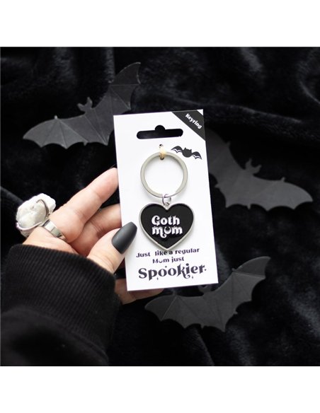 Goth Mum Keyring GM_00724 - pic 141231 | FastDaddyshop