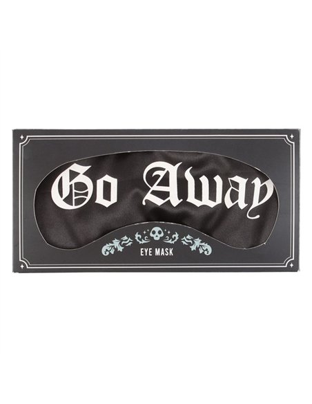 Go Away Gothic Satin Sleep Mask MT_16524 - pic 141246 | FastDaddyshop