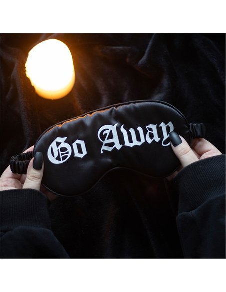 Go Away Gothic Satin Sleep Mask MT_16524 - pic 141248 | FastDaddyshop
