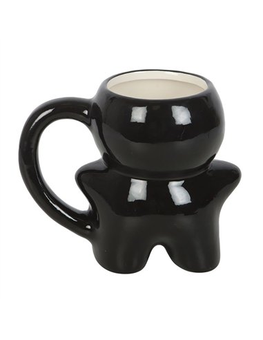 Black Gingerdead Man Mug ME_27026
