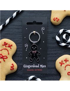 Black Gingerdead Man Keyring ME_27926 2