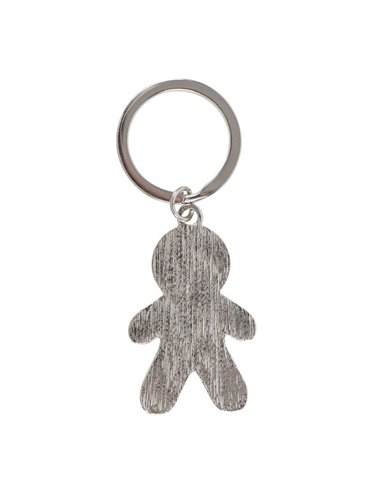 Black Gingerdead Man Keyring ME_27926
