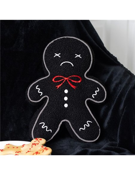 Black Gingerdead Man Boucle Cushion ME_28726 - pic 141291 | FastDaddyshop