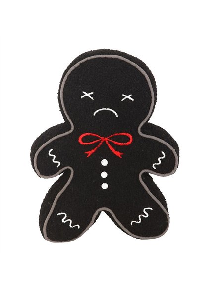Black Gingerdead Man Boucle Cushion ME_28726 - pic 141292 | FastDaddyshop