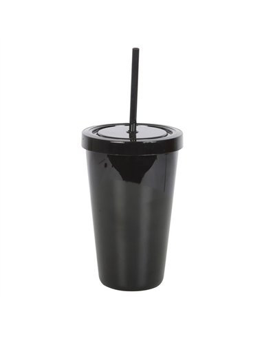 Deadly Poison Plastic Tumbler with Straw MT_41124