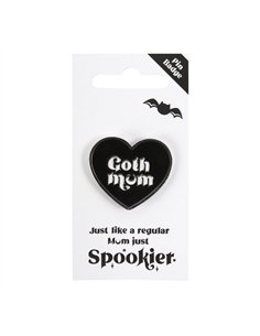 Goth Mum Pin Badge GM_00624