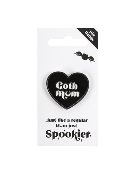 Goth Mum Pin Badge GM_00624 - pic 141316 | FastDaddyshop