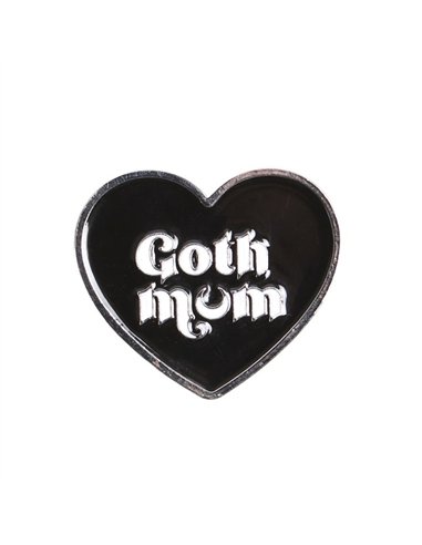 Goth Mum Pin Badge GM_00624