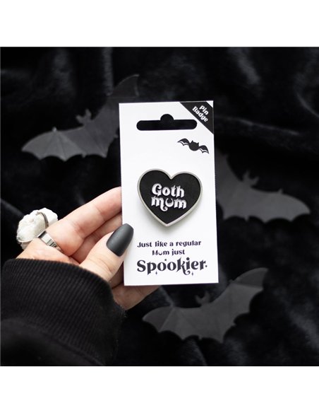 Goth Mum Pin Badge GM_00624 - pic 141320 | FastDaddyshop