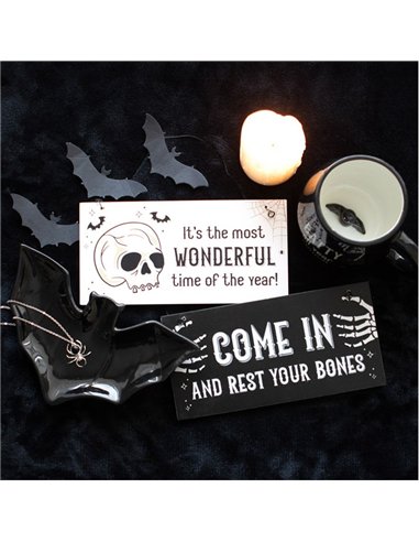 Come In and Rest Your Bones Hanging Sign BN_59524
