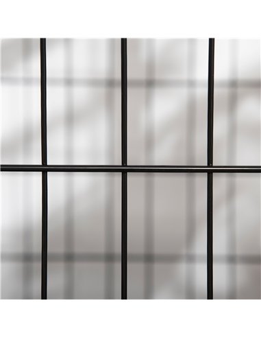 PawHut 38" Heavy Duty Metal Dog Crate Pet Cage with Tray Wheeled Dog Kennel - Black (Medium)