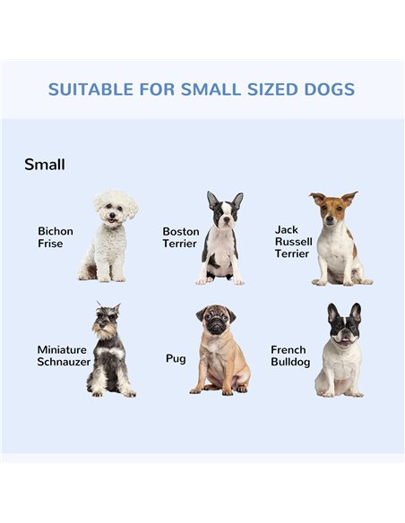 Pawhut Trapeze Collapsible Dog Pet Travel Box Cage Removable Tray 77 x 47 x 55cm - pic 141408 | FastDaddyshop