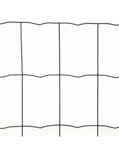 PawHut 0.6M x 10M Chicken Wire Mesh Roll Rabbit Poultry Animal Fence PVC Coated Steel Metal Garden Netting Fencing