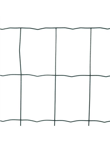 PawHut 1M x 10M Chicken Wire Mesh Roll Rabbit Poultry Animal Fence PVC Coated Steel Metal Garden Netting Fencing
