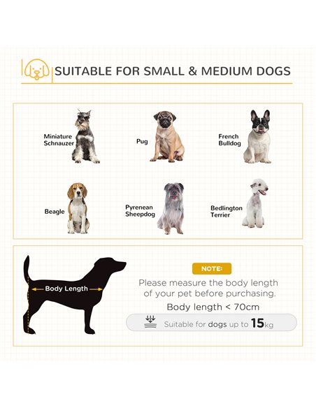 PawHut Dog Crate Furniture, Indoor Pet Kennel Cage, Top End Table w/ Soft Cushion, Lockable Door, for Small Dogs, 86 x 60 x 70 c - pic 141668 | FastDaddyshop