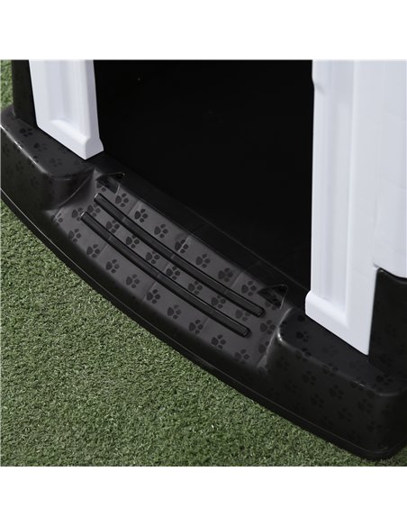 PawHut Outside Dog Kennel House, for Miniature Dogs, 64.5 x 57 x 66cm - pic 141724 | FastDaddyshop