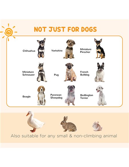 PawHut Dog Playpen, Puppy Pen, Eight-Panel Metal Fence, for Small Dogs, Indoors, Outdoors - Black - pic 141918 | FastDaddyshop
