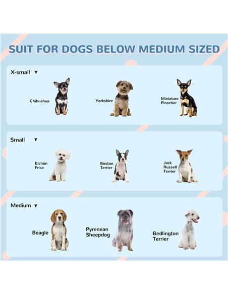 PawHut Plastic Weather-Resistant Dog House, for Indoors and Outdoors, Medium Dogs - White and Blue - pic 142001 | FastDaddyshop