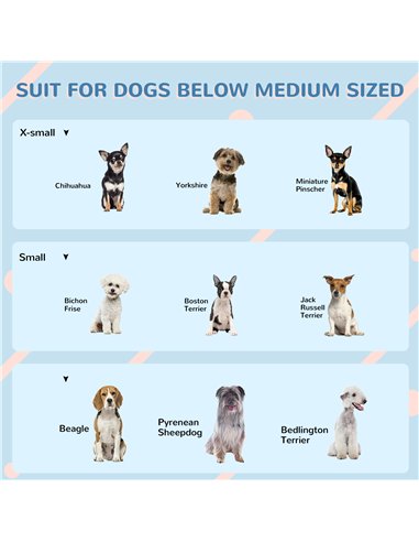 PawHut Plastic Weather-Resistant Dog House, for Indoors and Outdoors, Medium Dogs - Grey