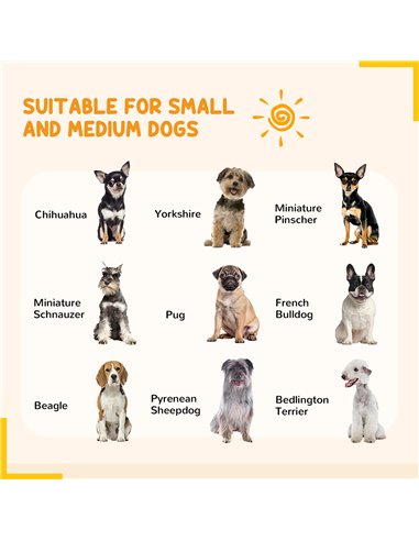 PawHut 80cm 8 Panels Heavy Duty Dog Pen, Pet Playpen for Indoors, Outdoors, Small, Medium Dogs