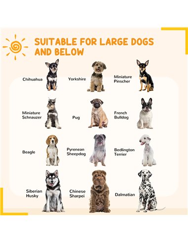 PawHut 100cm 8 Panels Heavy Duty Dog Pen, Pet Playpen for Indoors, Outdoors, Small, Medium, Large Dogs