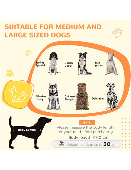 PawHut Heavy Duty Dog Crate on Wheels w/ Bowl Holder, Removable Tray, Openable Top, Detachable Door, for M, L Dogs - pic 142097 | FastDaddyshop