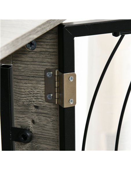 PawHut Dog Crate Furniture End Table w/ Plush Washable Cushion, Lockable Door, for Extra Large Dogs - pic 142300 | FastDaddyshop