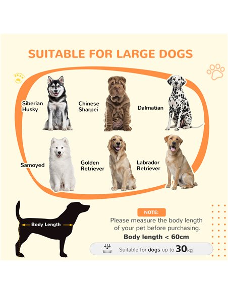 PawHut 98cm Dog Crate Furniture with Removable Cushion for Large Dogs - Grey - pic 142448 | FastDaddyshop