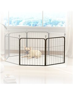 PawHut 2 Piece Dog Pen Expansion Pack for 60cm High Animal Pen with 3 Connecting Stakes 2