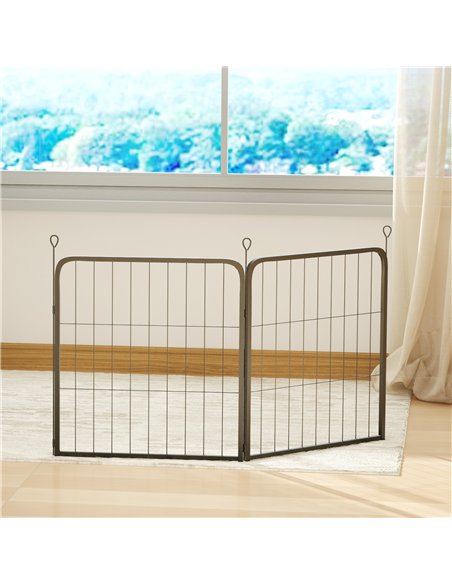 PawHut 2 Piece Dog Pen Expansion Pack for 60cm High Animal Pen with 3 Connecting Stakes - pic 142768 | FastDaddyshop