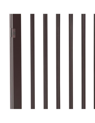 PawHut 3 Panel Stair Gate Foldable Dog Door Gate Indoor Free Standing Safety Gate Pet Barrier 76cm Height
