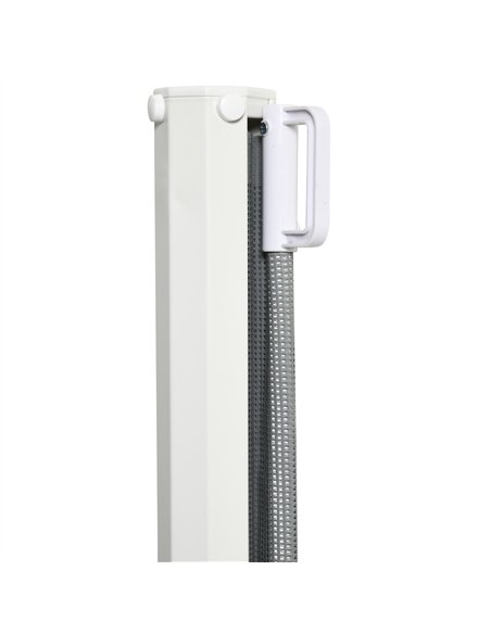 PawHut Retractable Stair Gate for Dogs, Pet Mesh Safety Gate Extends up to 115cm for Doorways Indoor- Grey - pic 143189 | FastDaddyshop