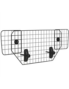 PawHut Dog Guard for Cars Adjustable Boot Barrier Metal Mesh Pet Headrest, 90-120W x 40.5H cm