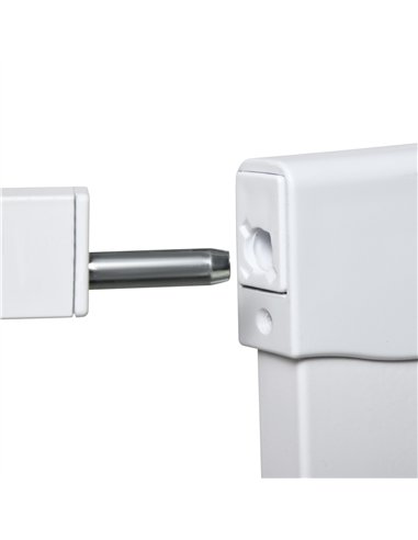 PawHut Pet Safety Gate, for Doorways, Staircases, Hallways, with Extensions Kit, 75-103cm - White