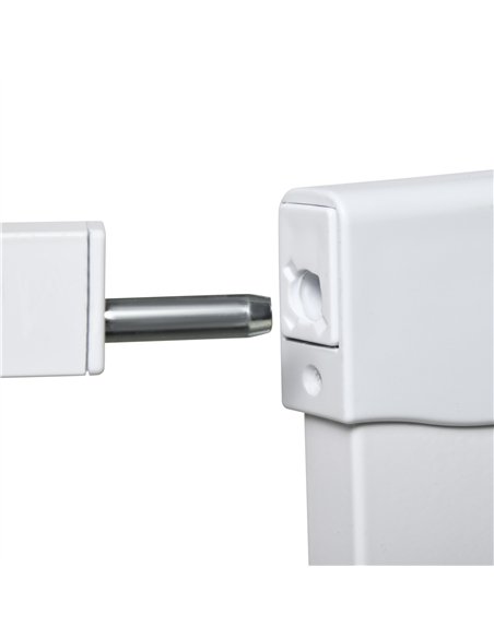 PawHut Pet Safety Gate, for Doorways, Staircases, Hallways, with Extensions Kit, 75-103cm - White - pic 143272 | FastDaddyshop