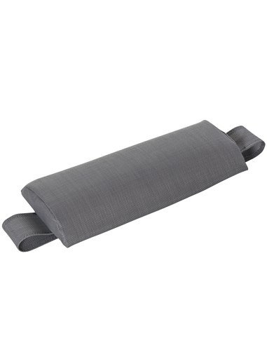 Outsunny Foldable Reclining Sun Lounger Lounge Chair Camping Bed Cot with Pillow 5-Level Adjustable Back Aluminium Frame Grey
