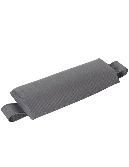 Outsunny Foldable Reclining Sun Lounger Lounge Chair Camping Bed Cot with Pillow 5-Level Adjustable Back Aluminium Frame Grey - pic 14334 | FastDaddyshop