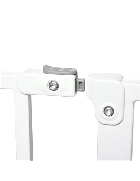 PawHut Wide Dog Safety Gate, with Door Pressure, for Doorways, Hallways, Staircases - White - pic 143559 | FastDaddyshop
