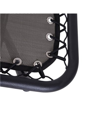 Outsunny Zero Gravity Chair Outdoor Folding & Reclining Sun Lounger with Head Pillow for Patio Decking Gardens Camping, Grey