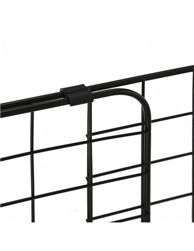 PawHut Heavy Duty Pet Dog Car Barrier Black