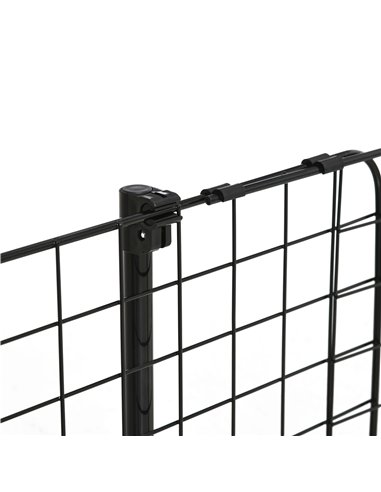 PawHut Heavy Duty Pet Dog Car Barrier Black